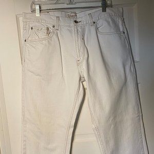 Men’s white Original Penguin jeans 36 x 32